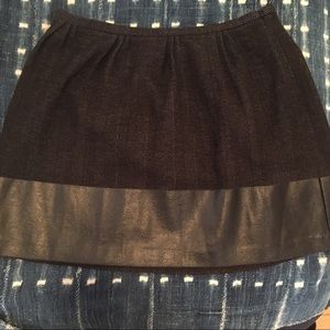 Theory black skirt
